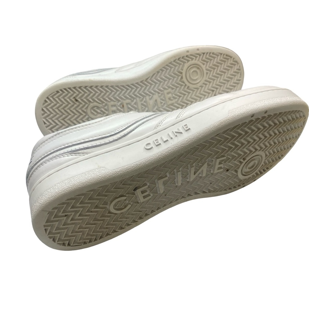 Celine Woman’s  Classic White Sneakers - Picture 12 of 14